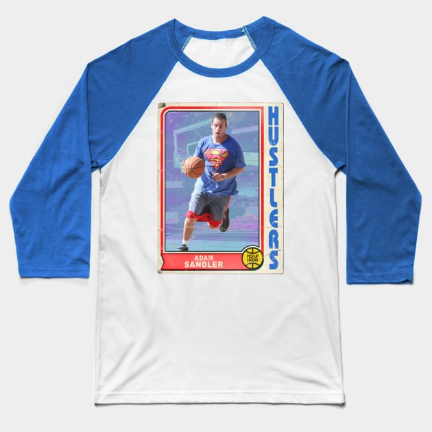 Retro Adam Sandler Pick-Up Legend Basketball Trading Card Baseball T-Shirt by darklordpug